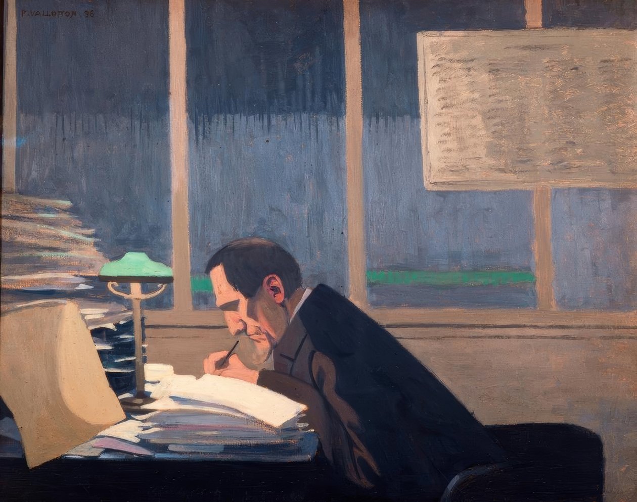 Felix Feneon tem o Revue Blanche de Felix Edouard Vallotton