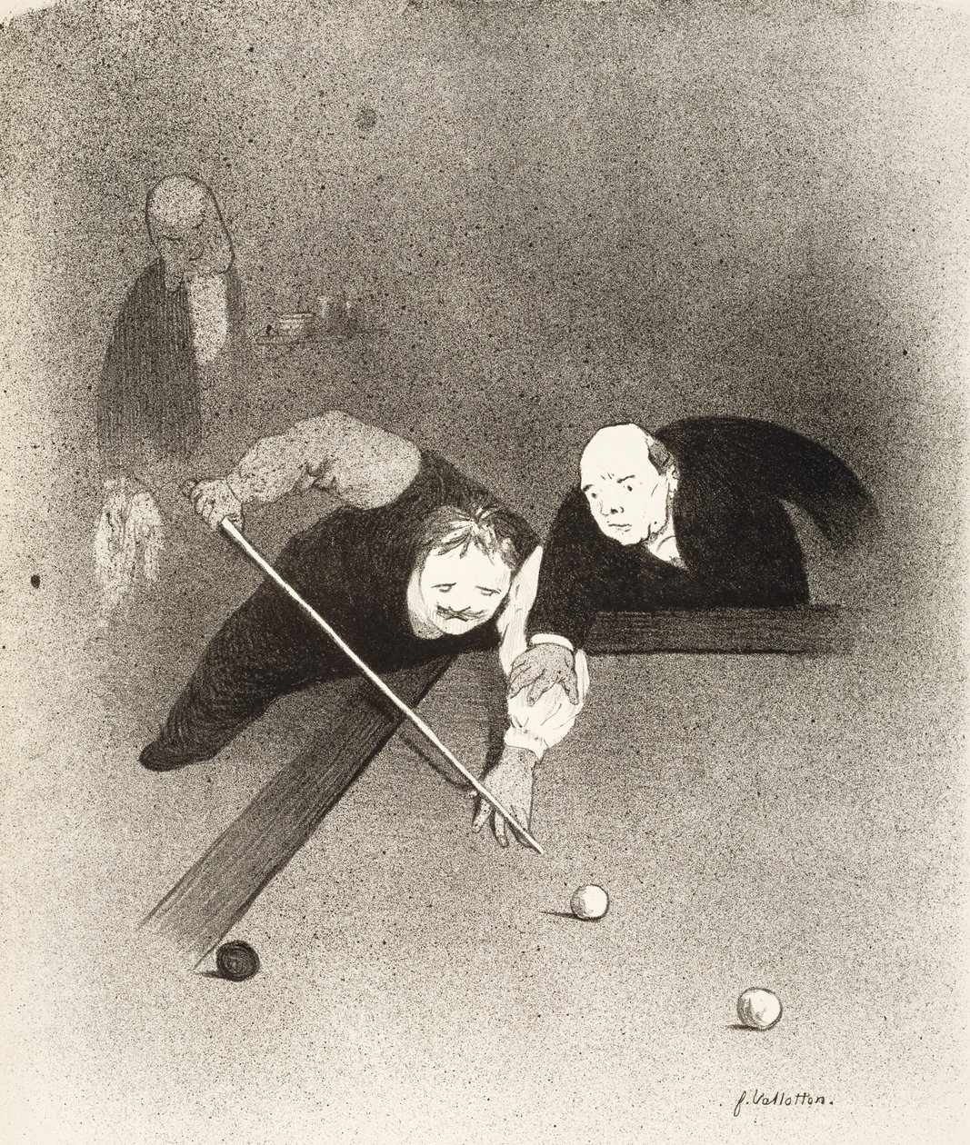 Para LEscarmouche: The Bores, 1898 de Felix Edouard Vallotton