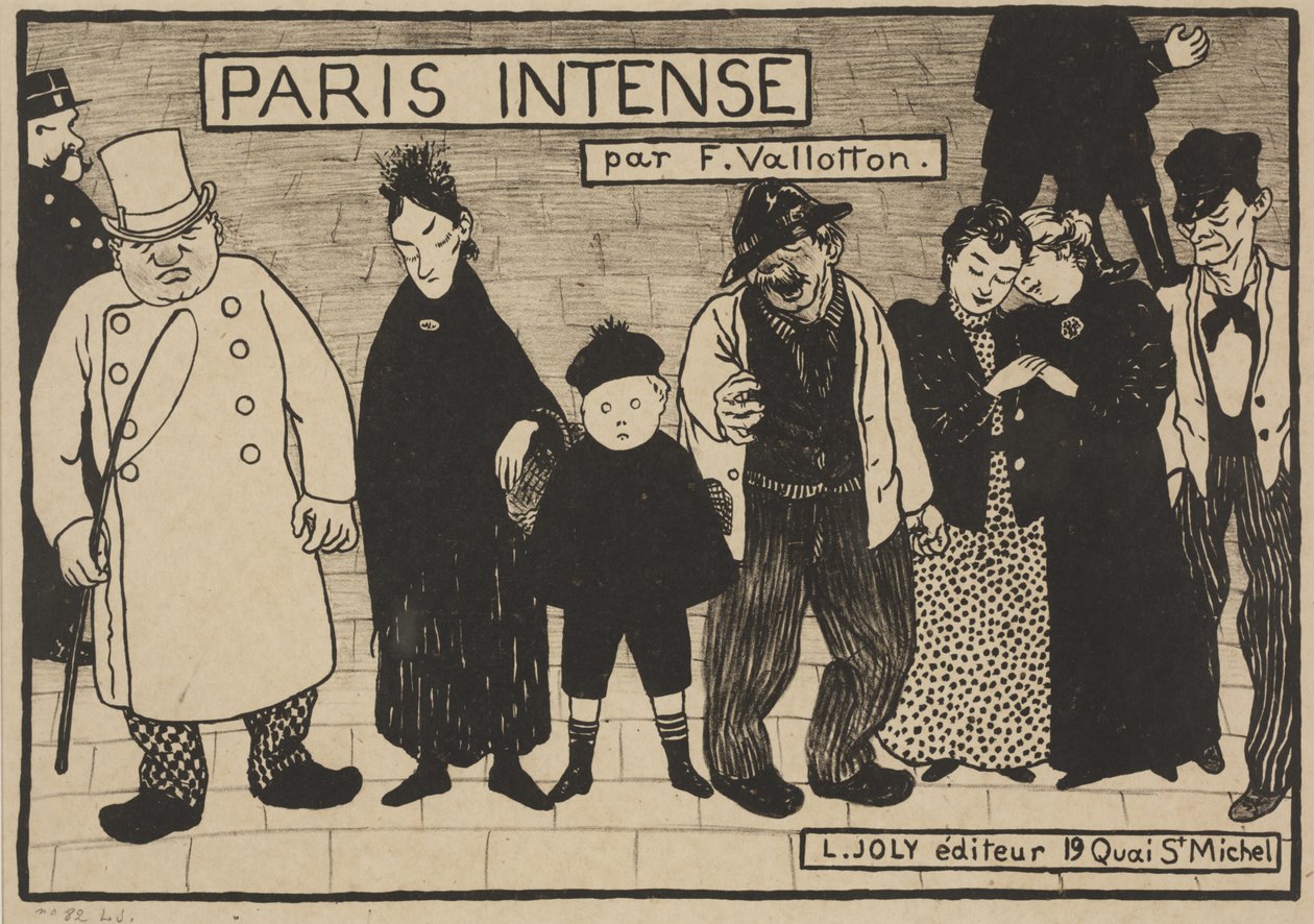Frontispício de Felix Edouard Vallotton