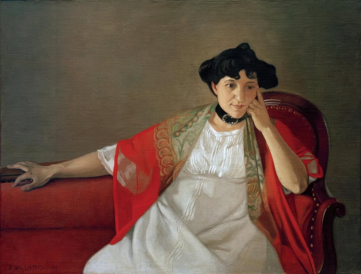 Gabrielle Vallotton de Felix Edouard Vallotton