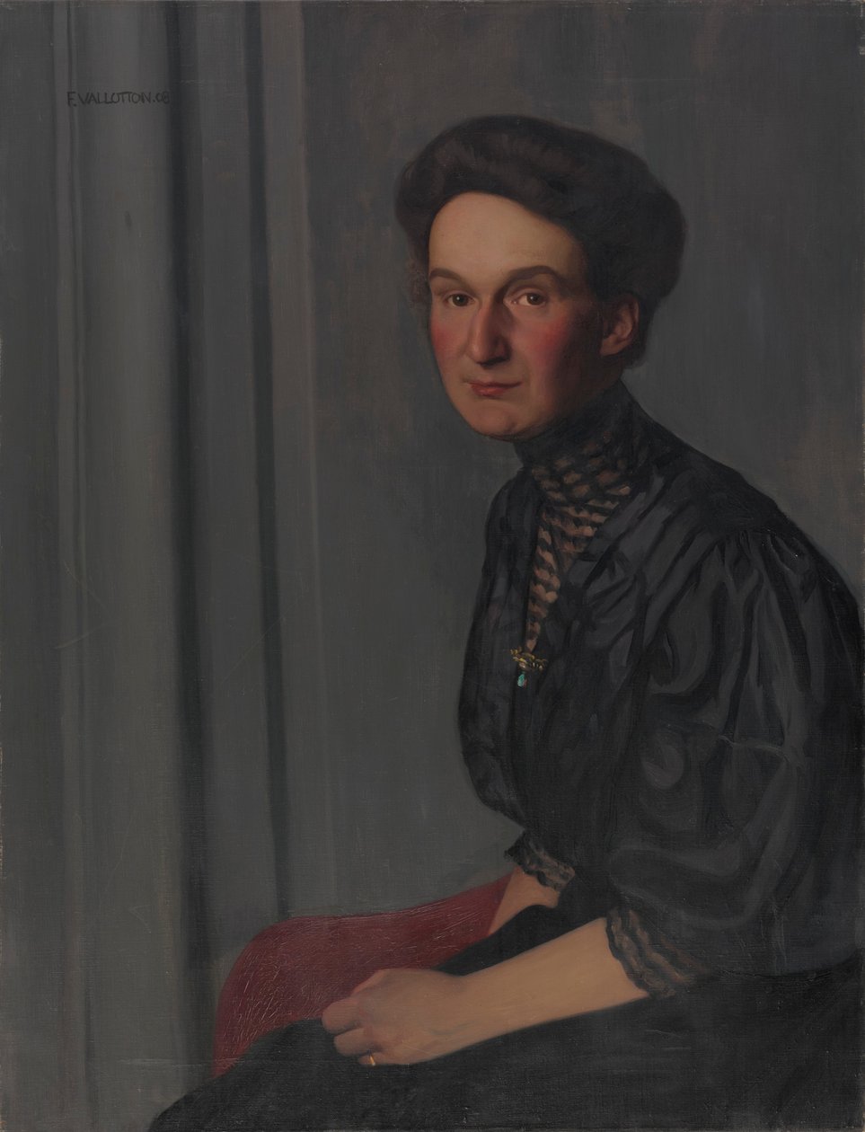 Hedy Hahnloser, 1908. de Felix Edouard Vallotton