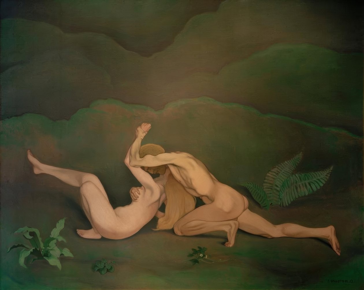 Homem mulher de Felix Edouard Vallotton