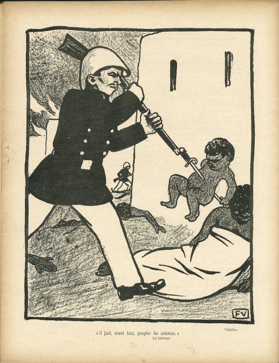 Ilustração de Felix dit Vallotton de Felix Edouard Vallotton
