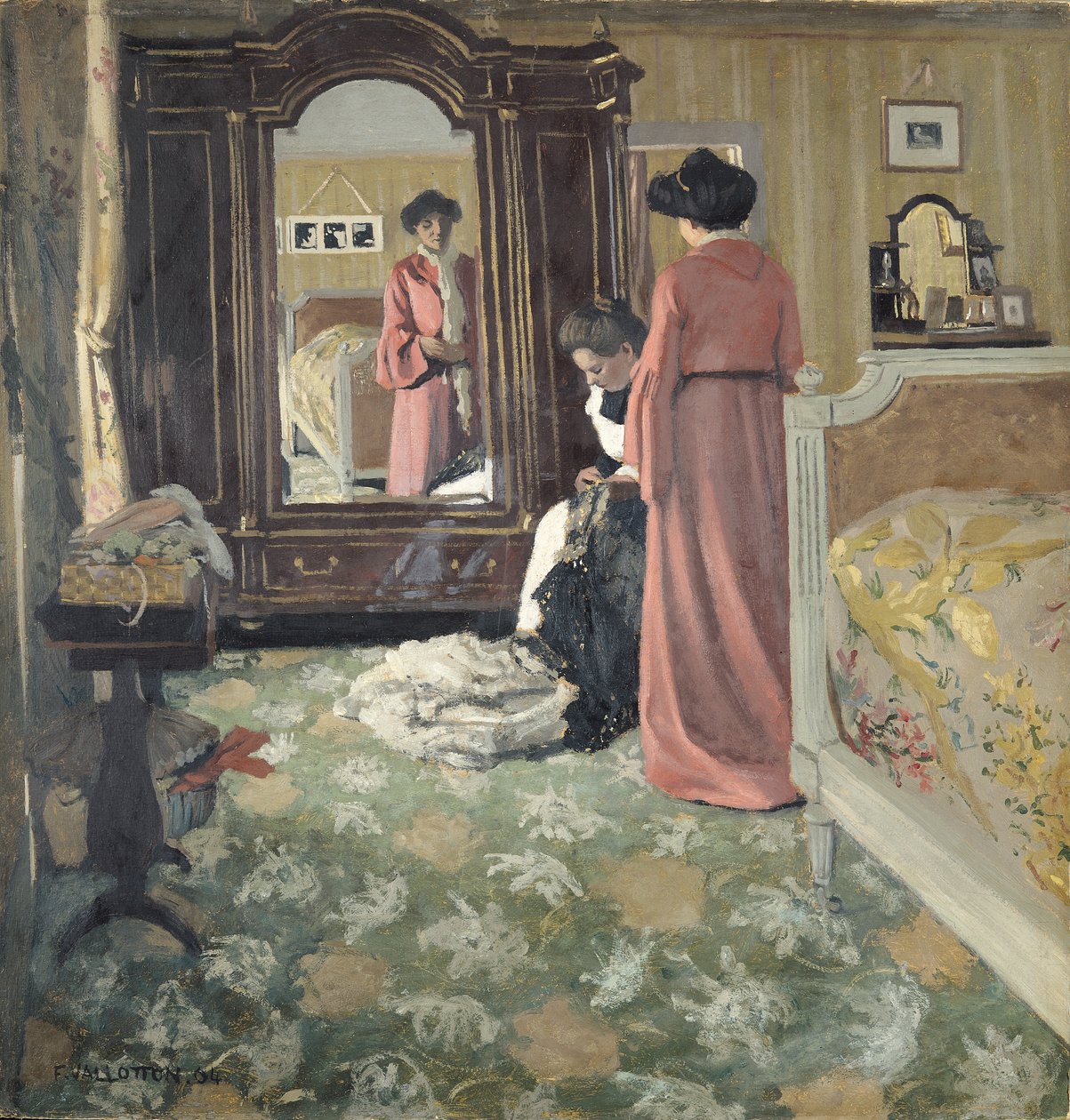 Interior de Felix Edouard Vallotton