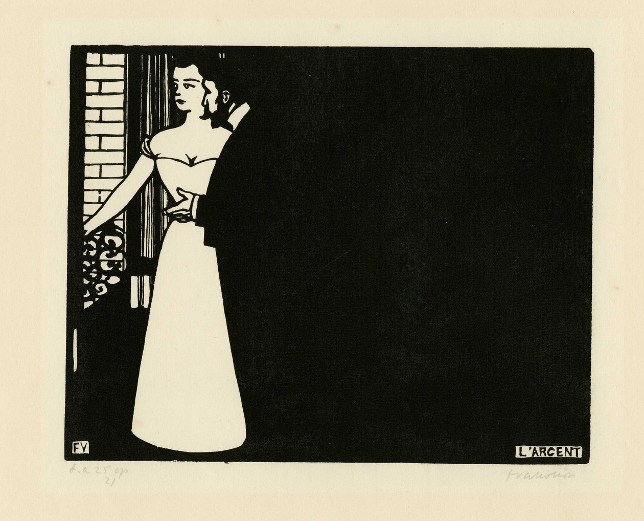 Intimidade V: Dinheiro Intimidade V: Dinheiro, 1898. de Felix Edouard Vallotton
