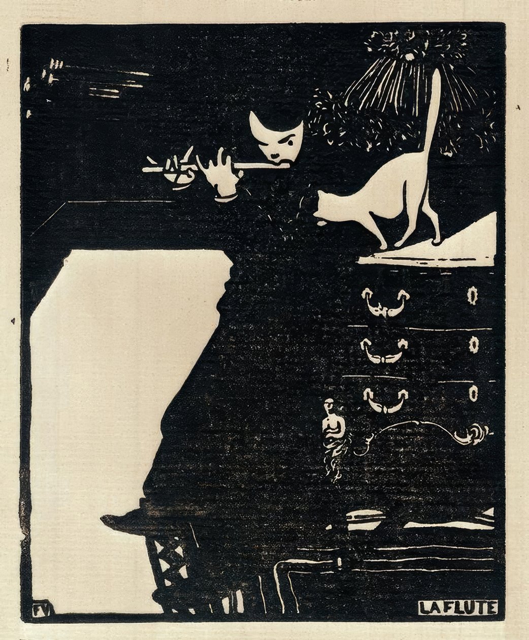 A flauta de Felix Edouard Vallotton