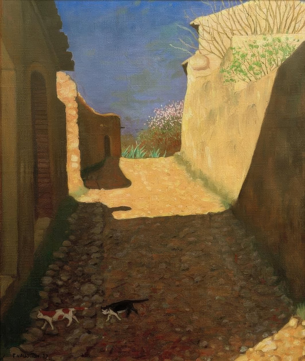 A rua ensolarada de Felix Edouard Vallotton