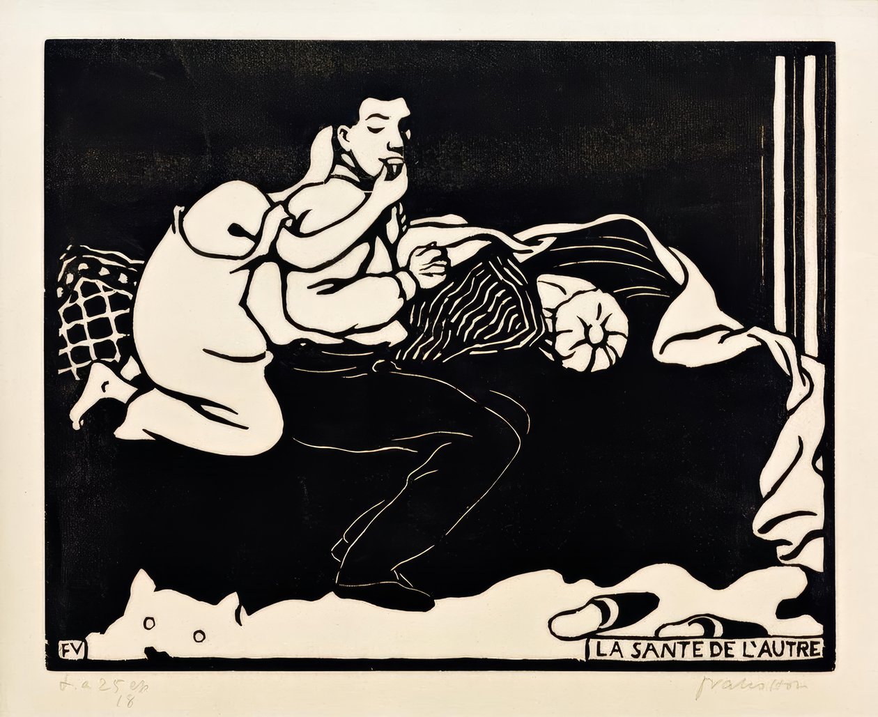 A saúde do outro de Felix Edouard Vallotton