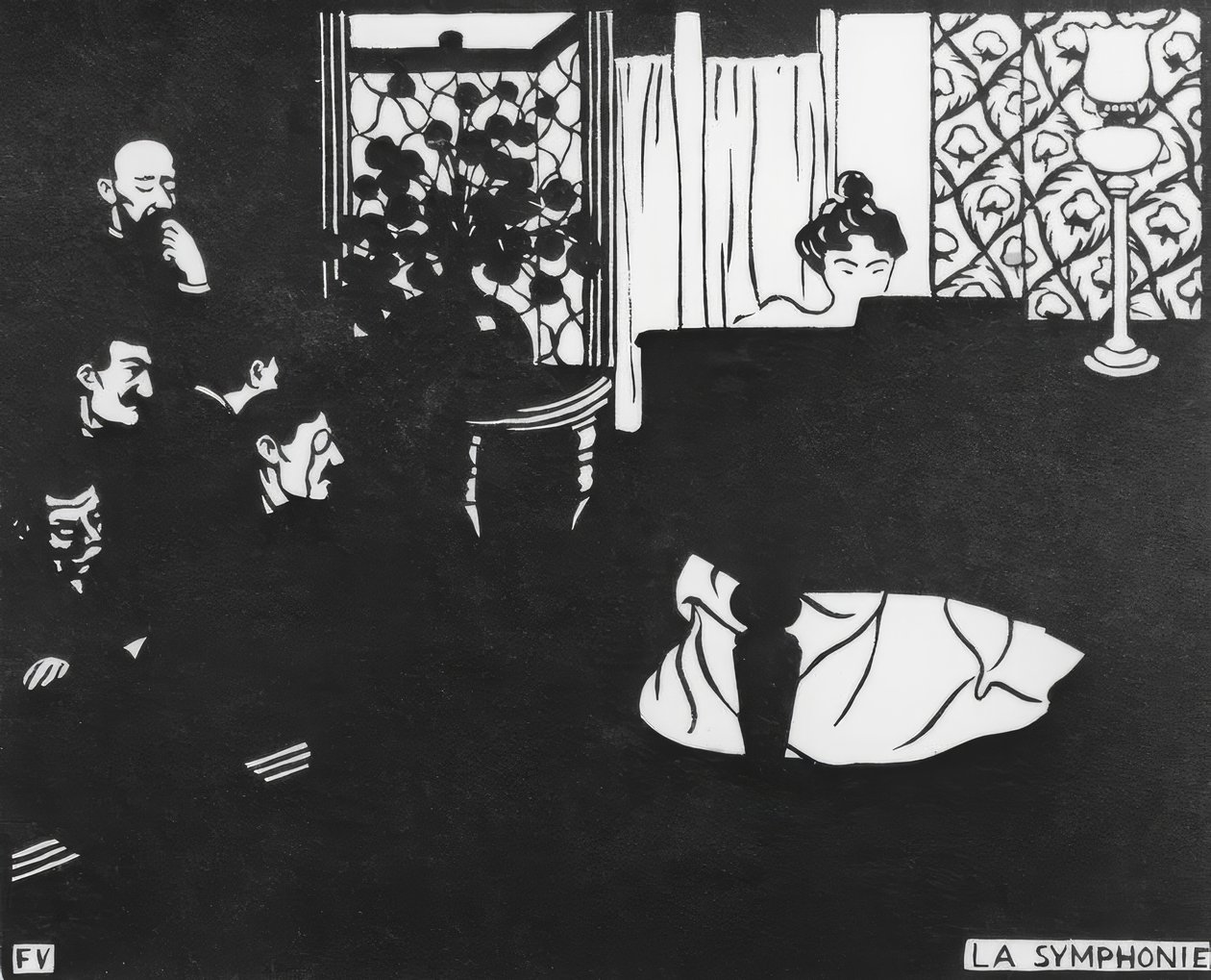 A sinfonia de Felix Edouard Vallotton