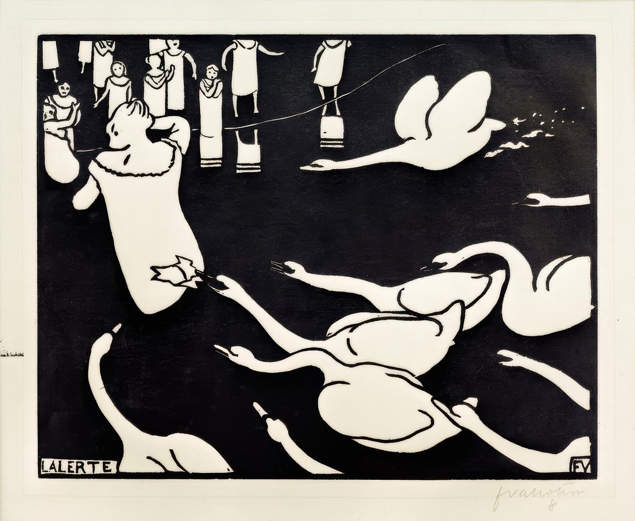 o alerta de Felix Edouard Vallotton