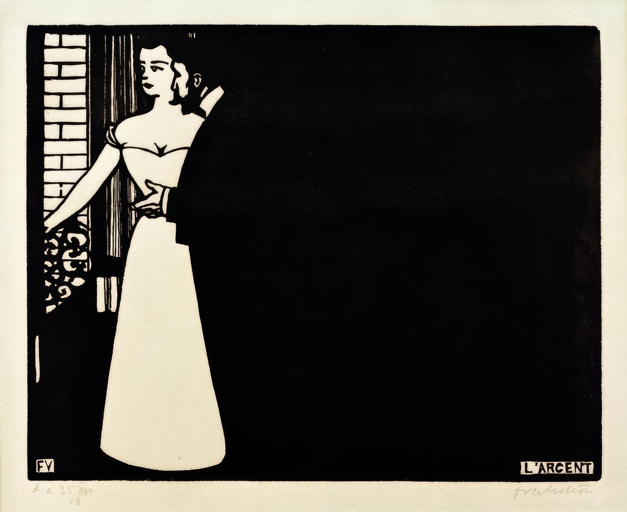 dinheiro de Felix Edouard Vallotton