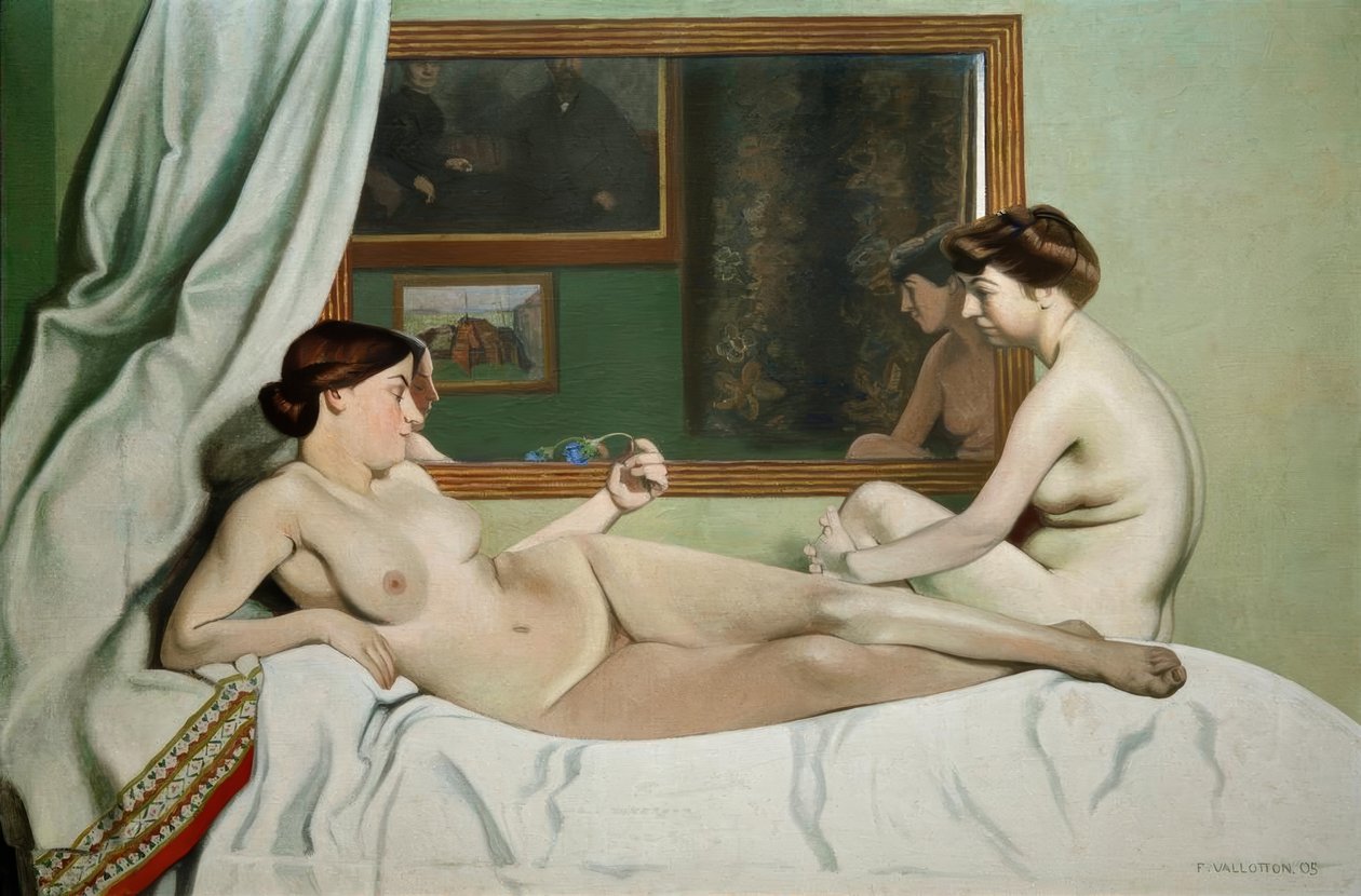 O resto dos modelos de Felix Edouard Vallotton