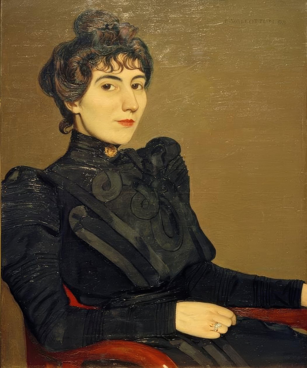 Marthe Mellot de Felix Edouard Vallotton