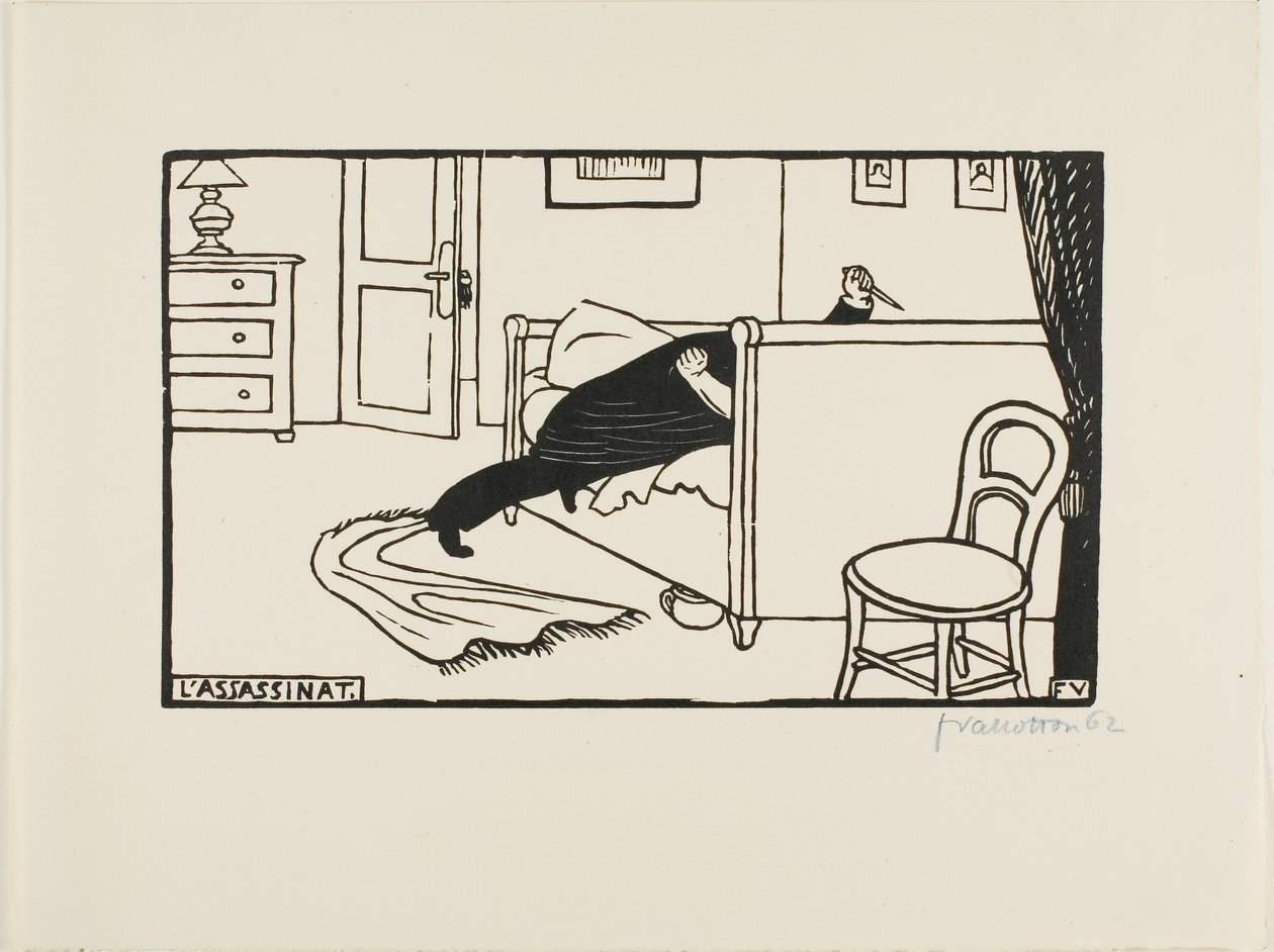Assassina de Felix Edouard Vallotton