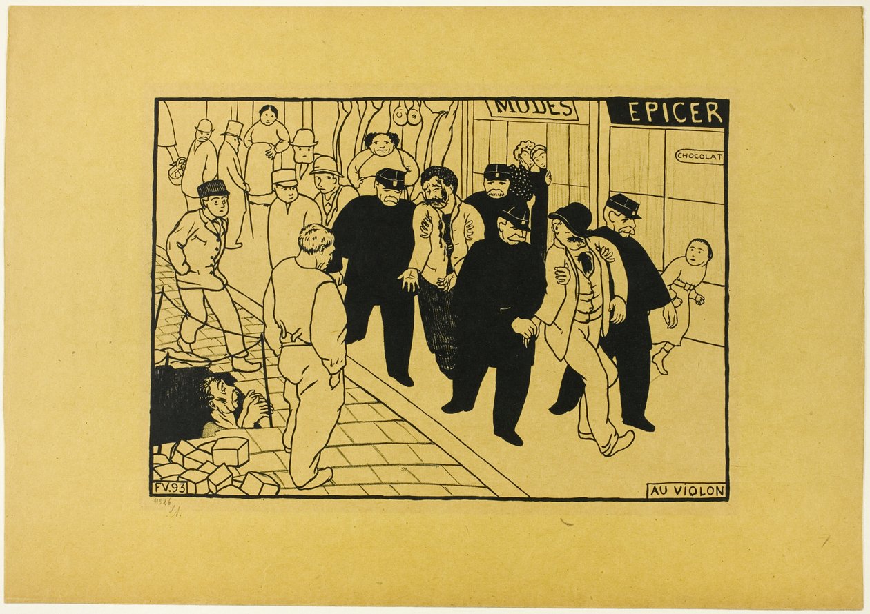 Fora para o jarro de Felix Edouard Vallotton