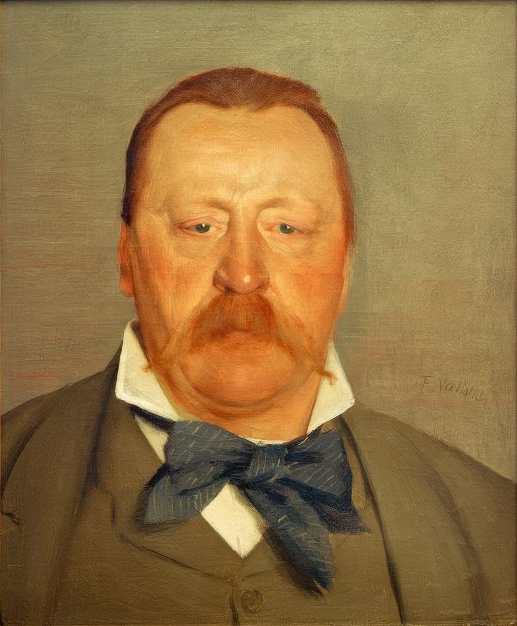 Retrato do Sr. Alfred Delisle de Felix Edouard Vallotton