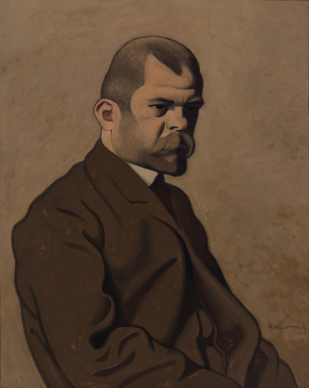 Retrato de Ambroise Vollard 1865-1939, 1902. de Felix Edouard Vallotton