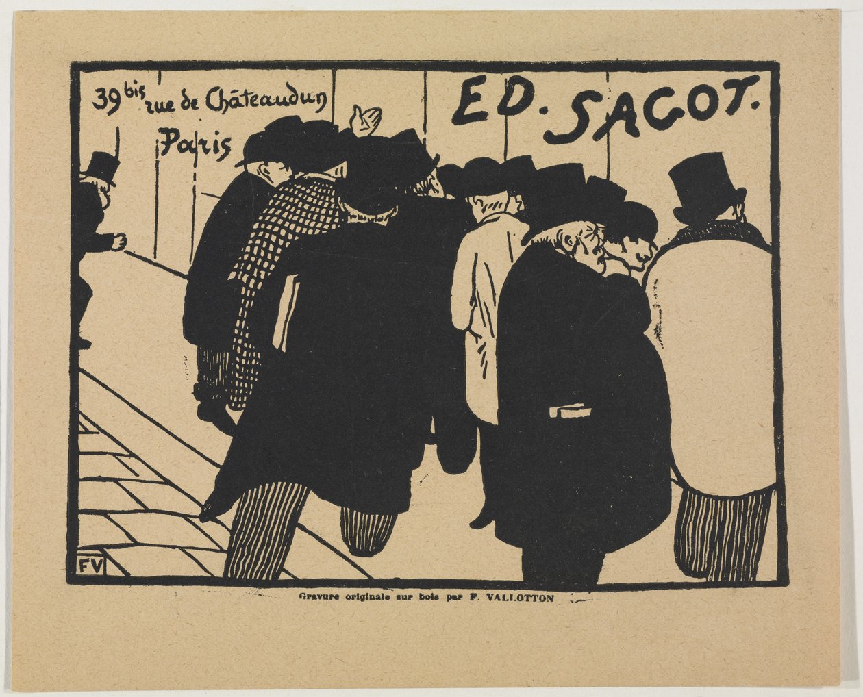 Print Fanciers de Felix Edouard Vallotton