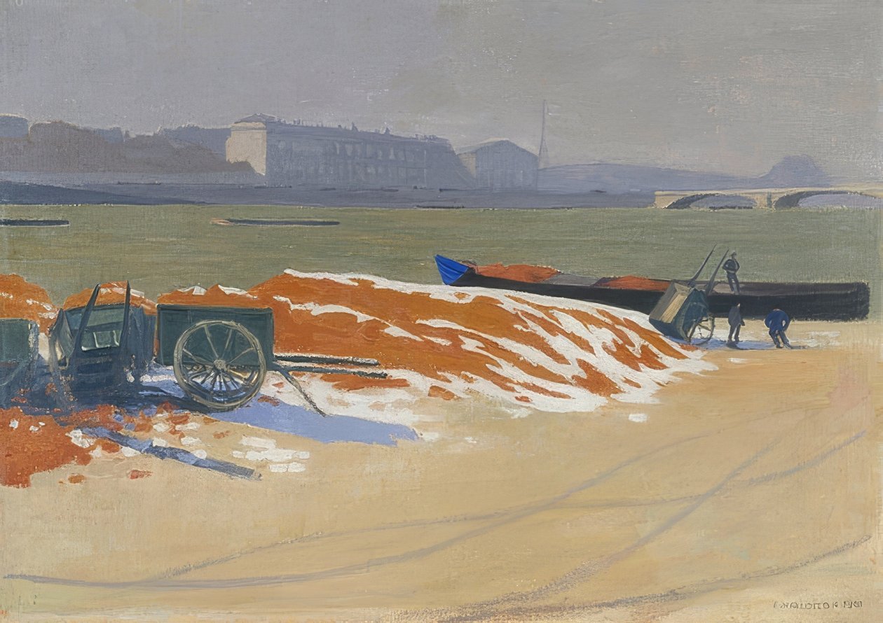 Cais do Sena. 1901 de Felix Edouard Vallotton