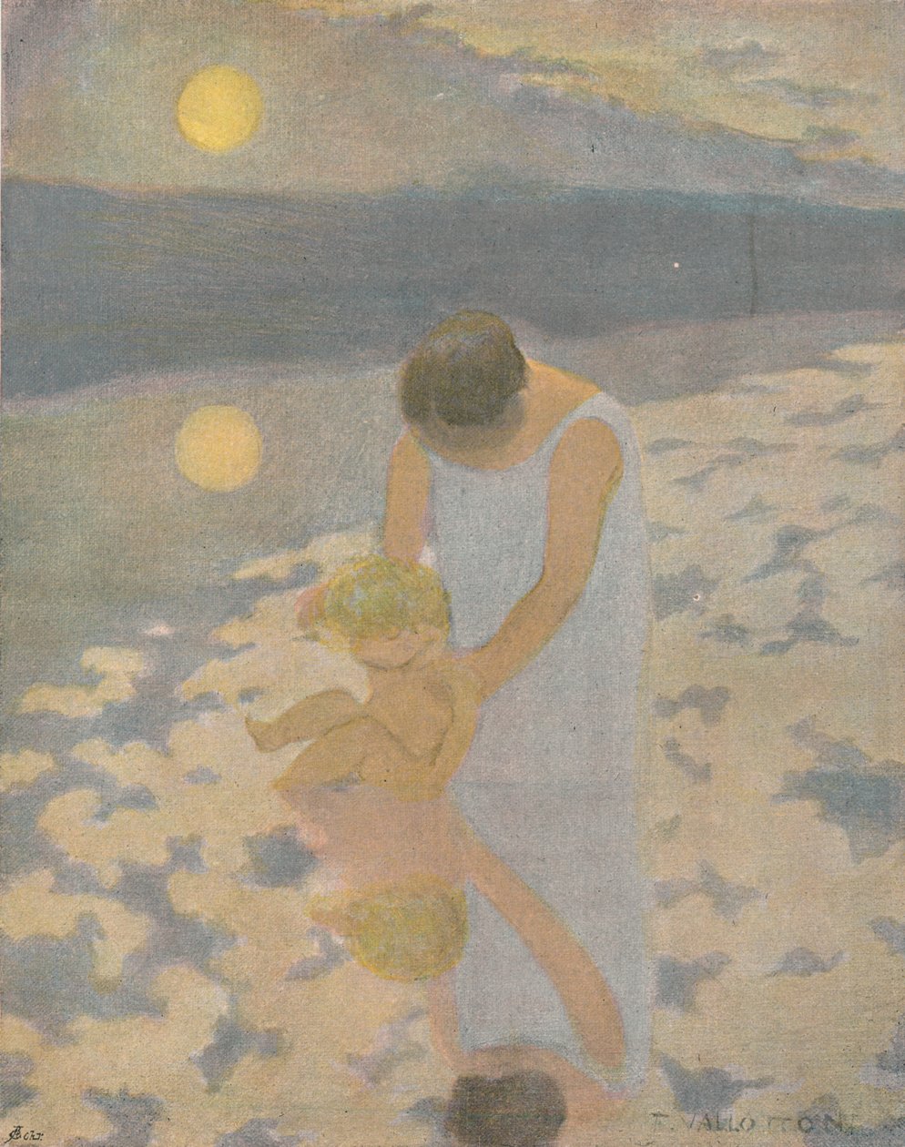 Reflexões, c1897 de Felix Edouard Vallotton