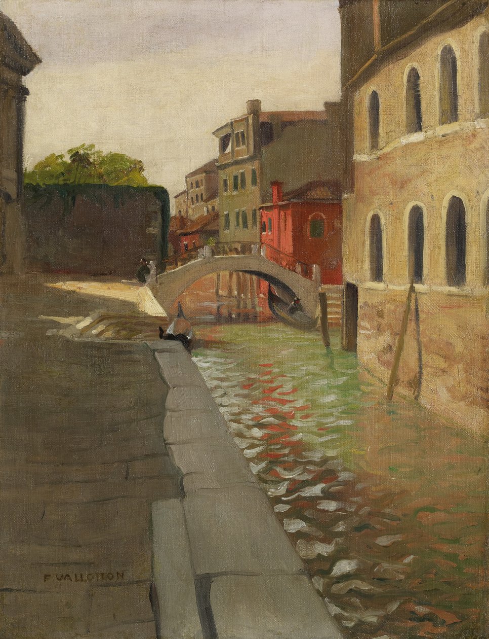 Rio della Salute, Veneza, C. 1902 de Felix Edouard Vallotton