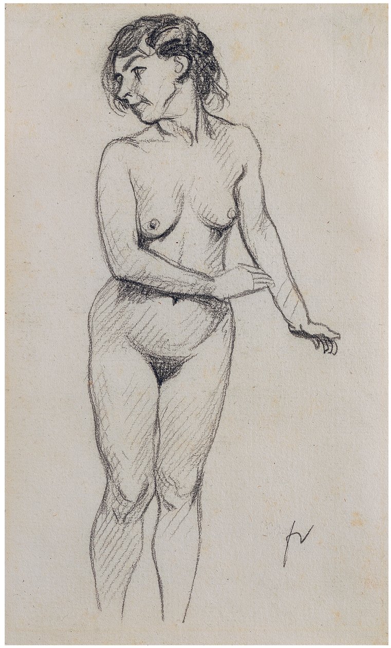 Permanente nu de Felix Edouard Vallotton