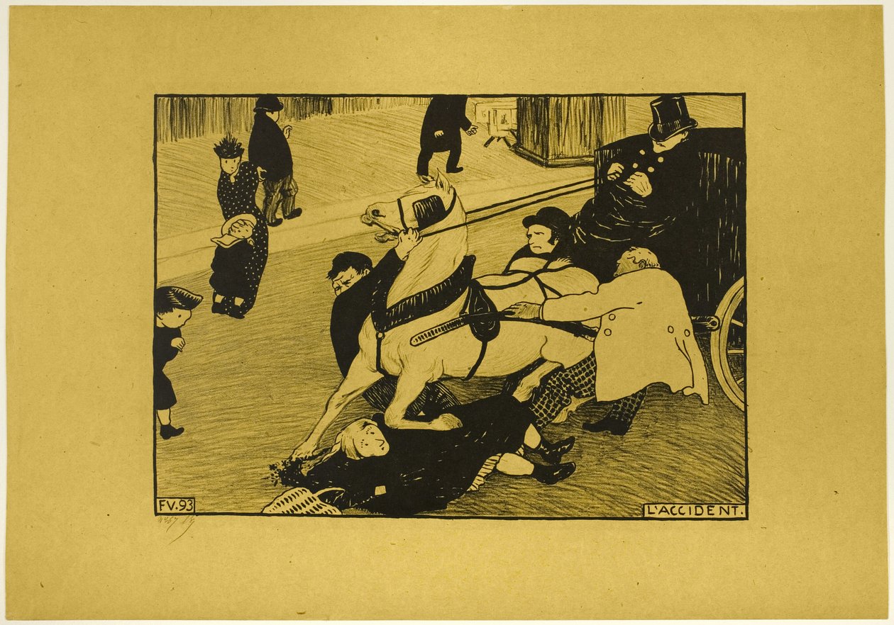 O Acidente de Felix Edouard Vallotton