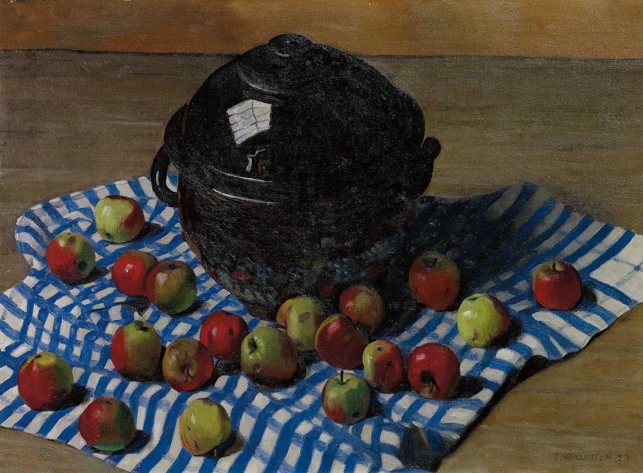 O Soupiere Negro, 1923 de Felix Edouard Vallotton