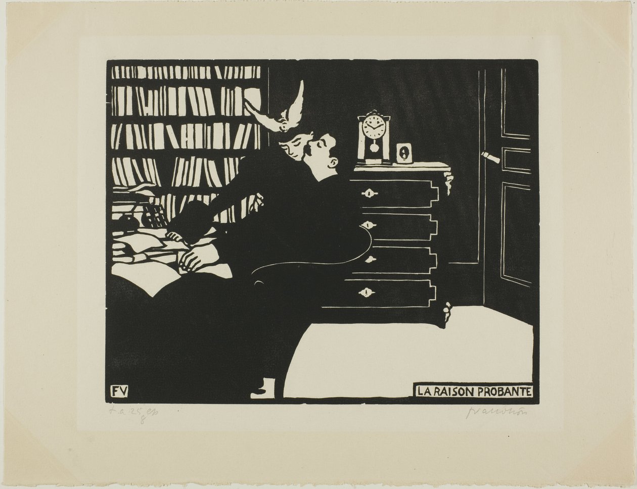 The Cogent Reason, prato quatro de Intimacies de Felix Edouard Vallotton