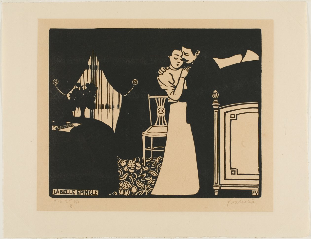 The Fine Pin, prato três de Intimacies de Felix Edouard Vallotton