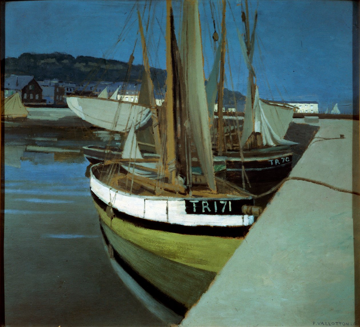 O porto, 1901 de Felix Edouard Vallotton