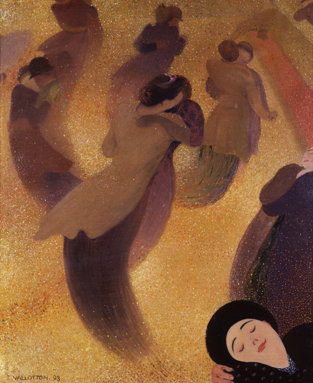 The Waltz La Valse de Felix Edouard Vallotton