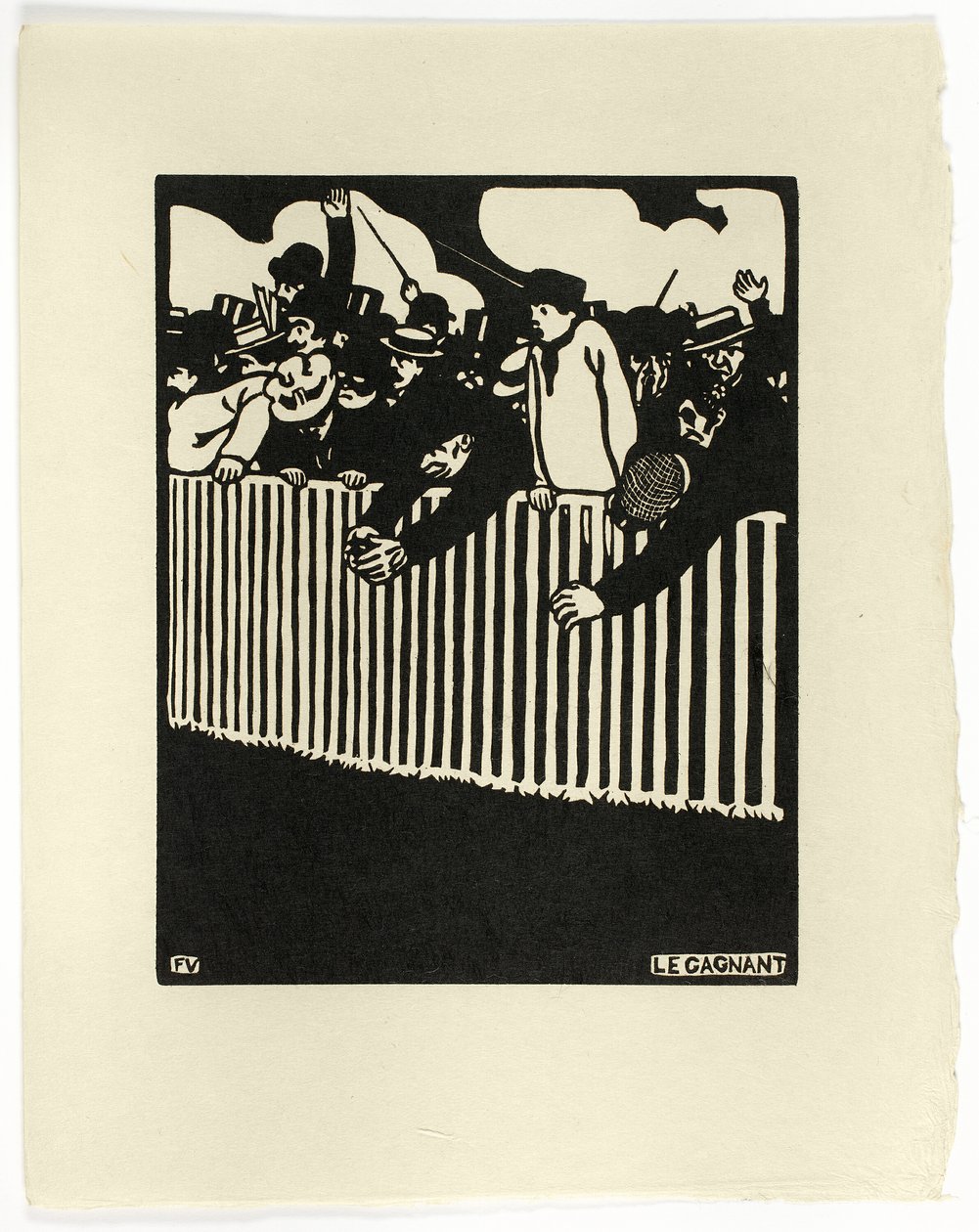 O vencedor de Felix Edouard Vallotton