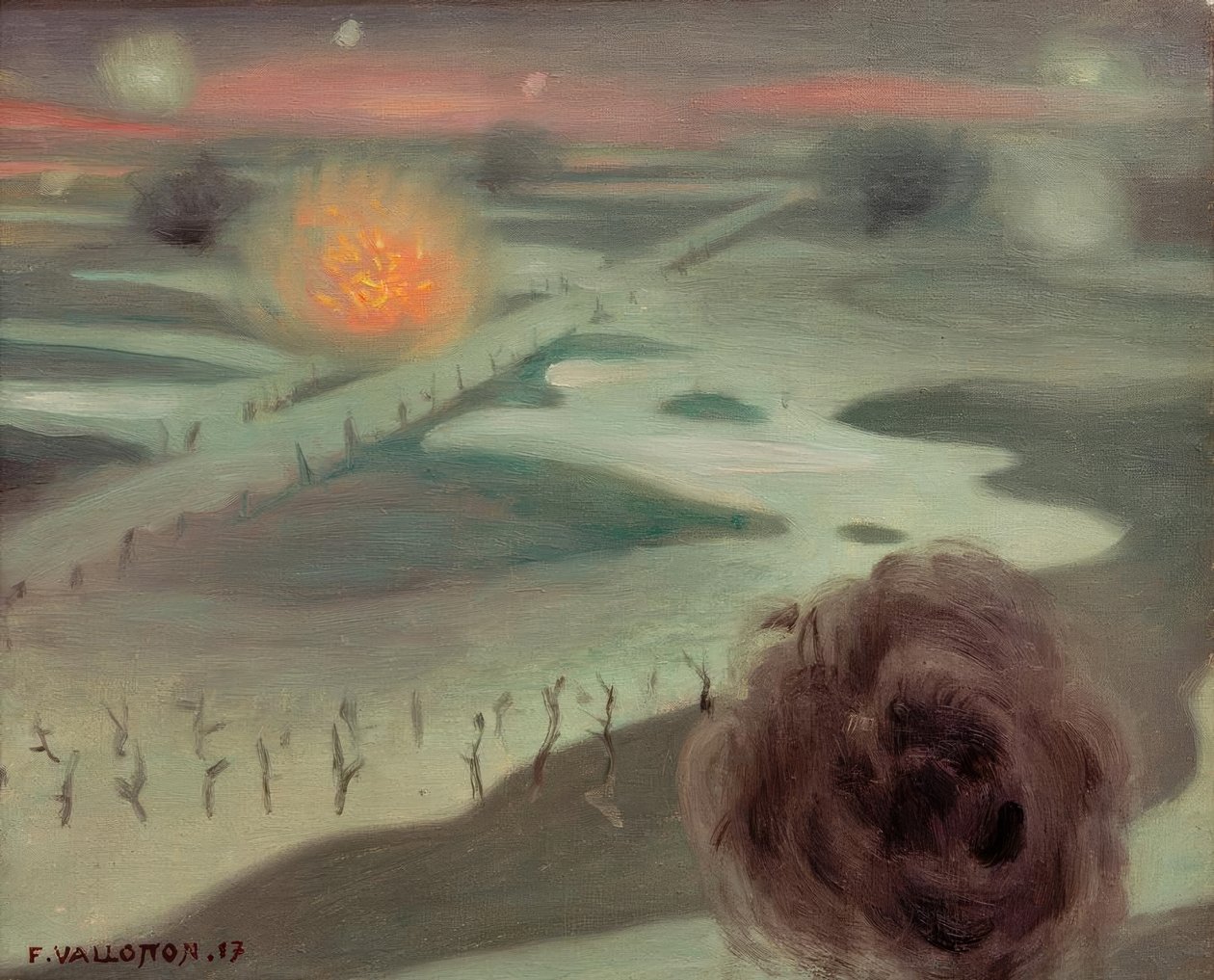 Yser de Felix Edouard Vallotton