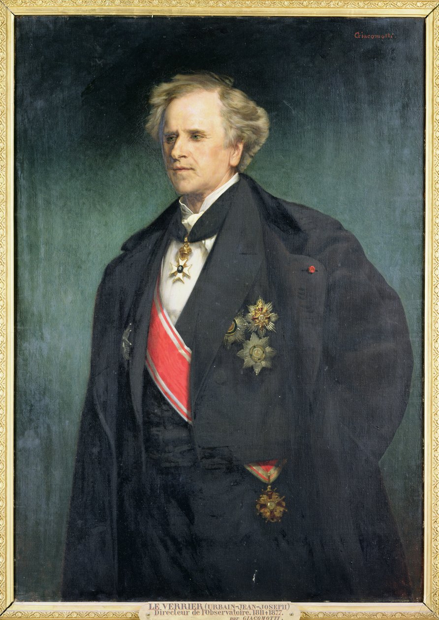 Urbano Le Verrier (1811-77) de Felix Henri Giacomotti