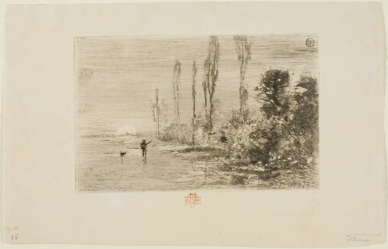 Manhã de outono de Felix Hilaire Buhot