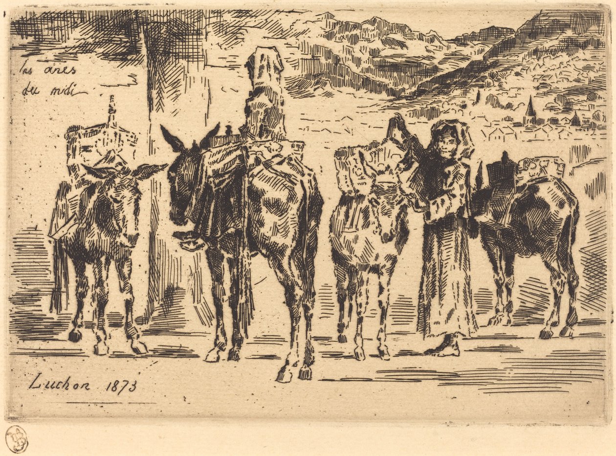 Floresta. de Felix Hilaire Buhot