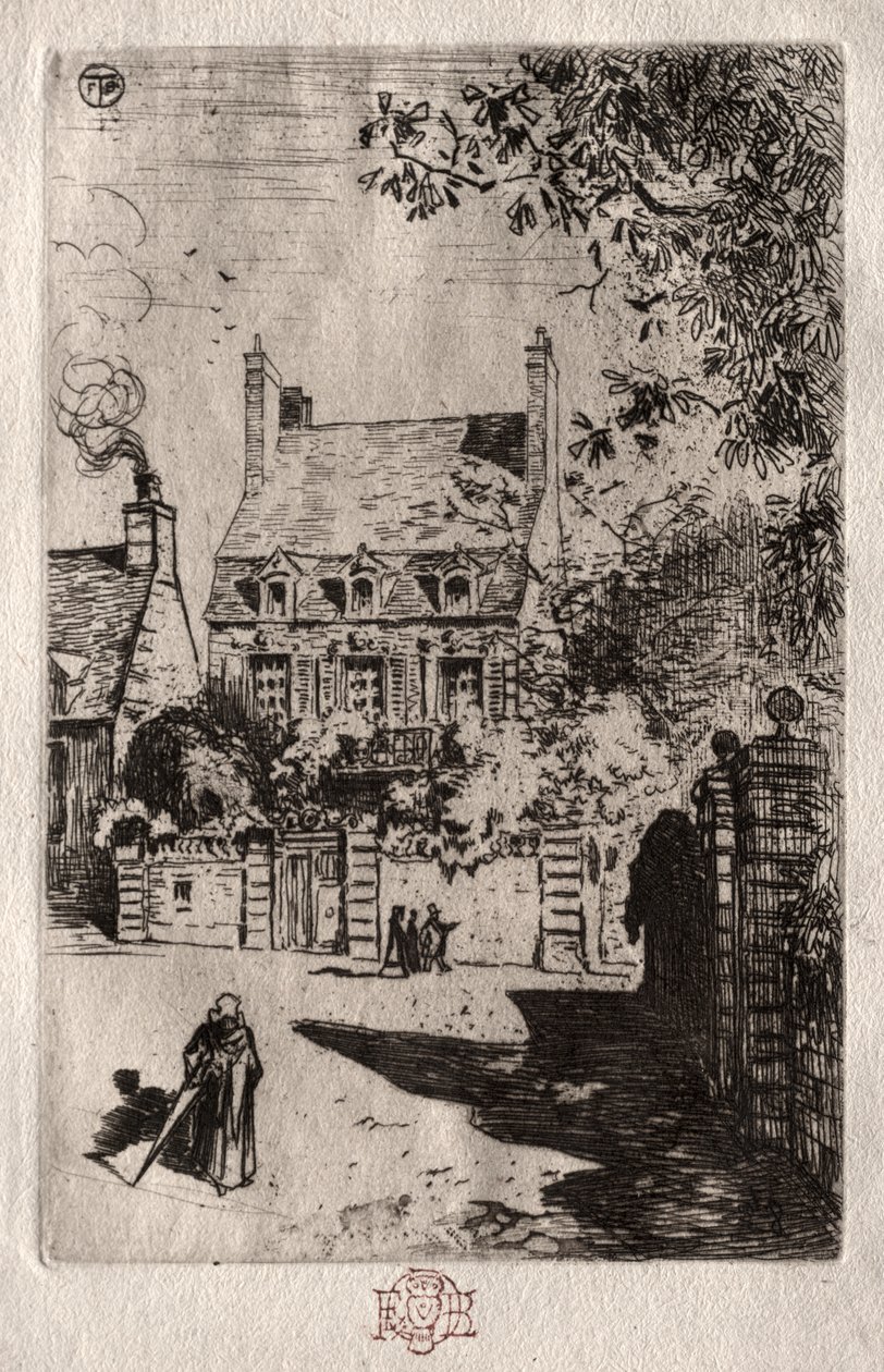 Na Província: A Casa de Orléans de Felix Hilaire Buhot