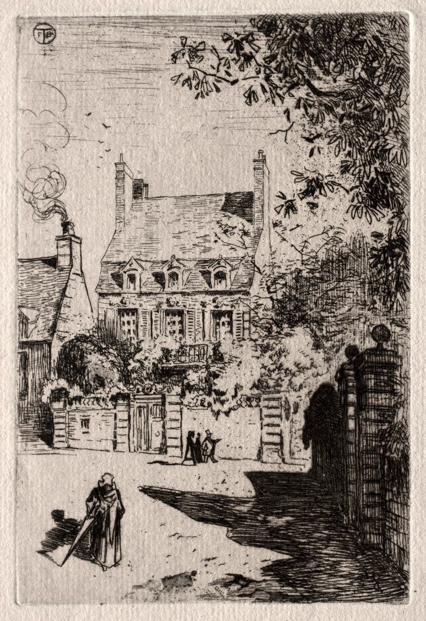 Na Província: A Casa de Orléans de Felix Hilaire Buhot