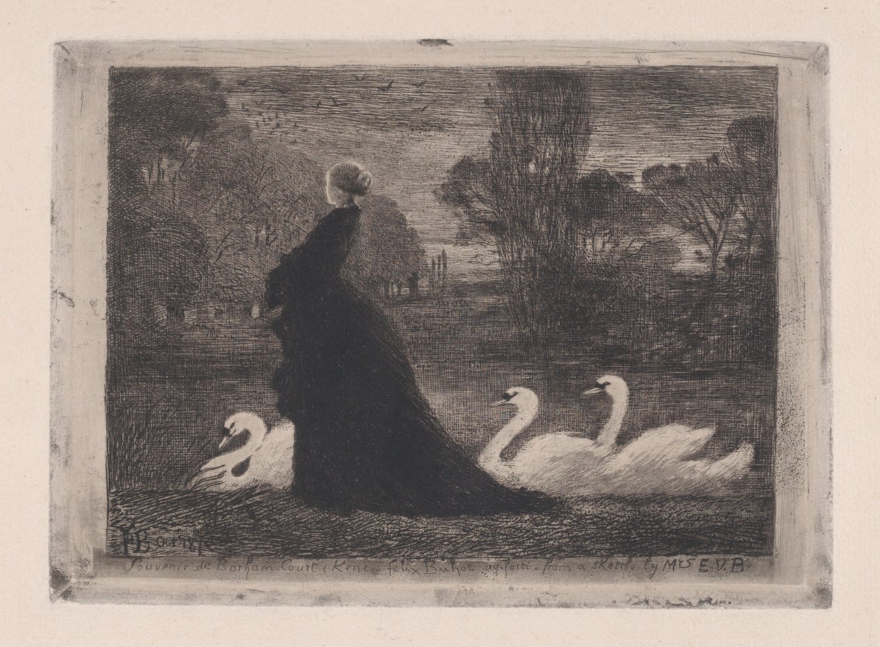 Floresta. de Felix Hilaire Buhot
