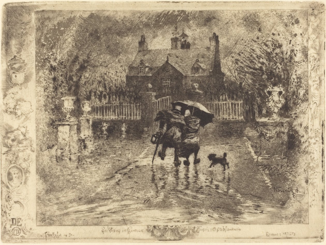 Vizinhos do País Vizinhos do País, 18791880. de Felix Hilaire Buhot