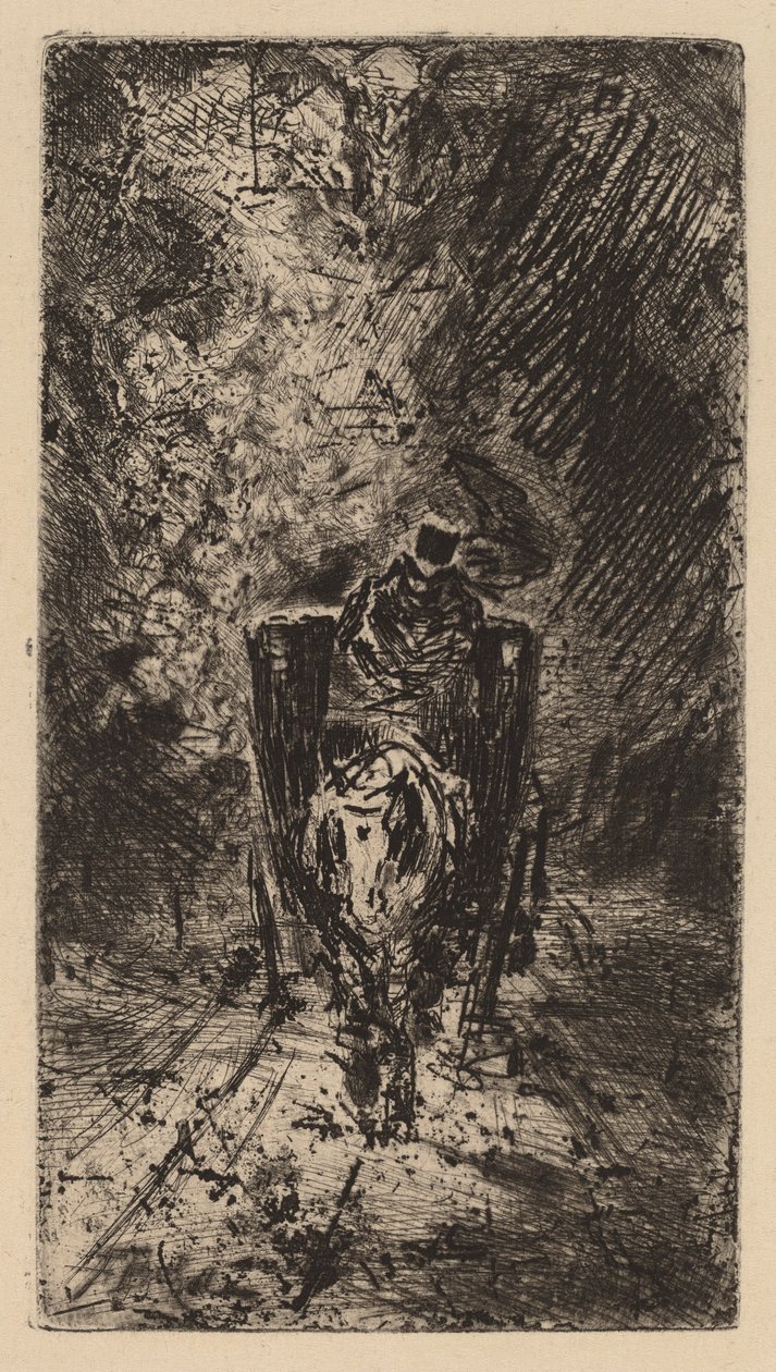 Baço e Ideal, c. 1876. de Felix Hilaire Buhot