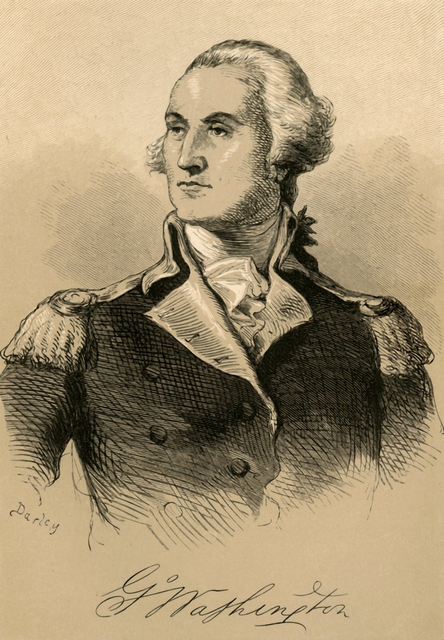 G. Washington, 1877. de Felix Octavius Carr Darley