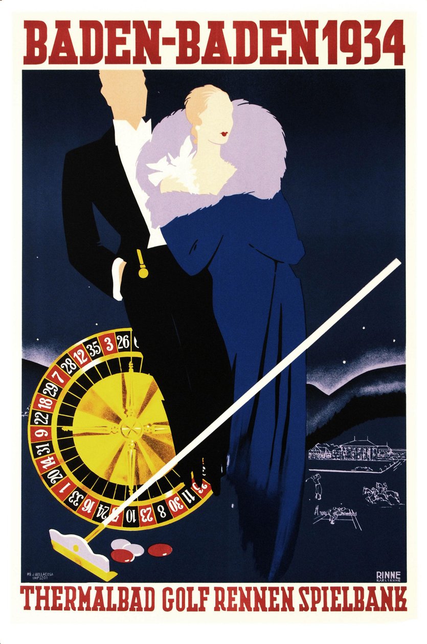 Baden-Baden, 1934, 1934. de Felix Rinne