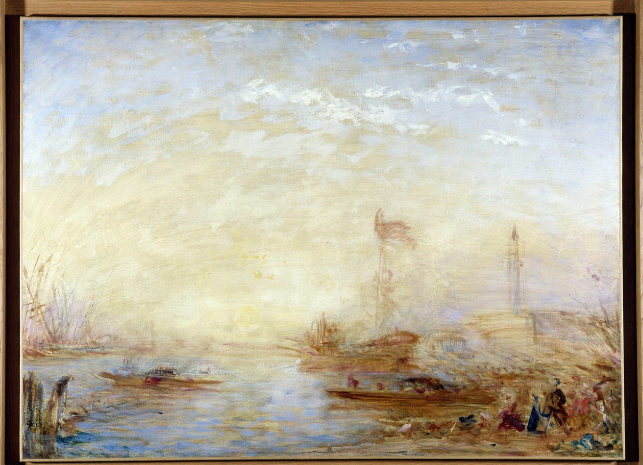 Vista de Veneza e Bucentauro (Bucentoro) de Félix Ziem