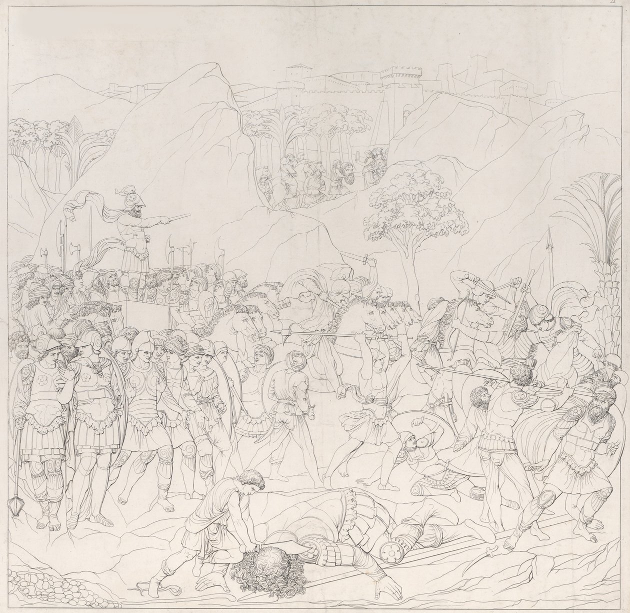Portões do Paraíso, 1798. de Feodor Ivanovich Kalmuk