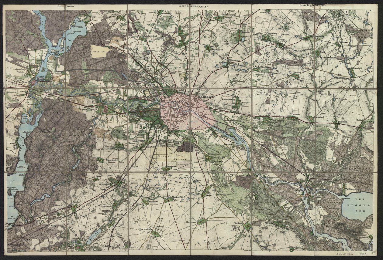 Área ao redor de Berlim de Ferdinand Böhm