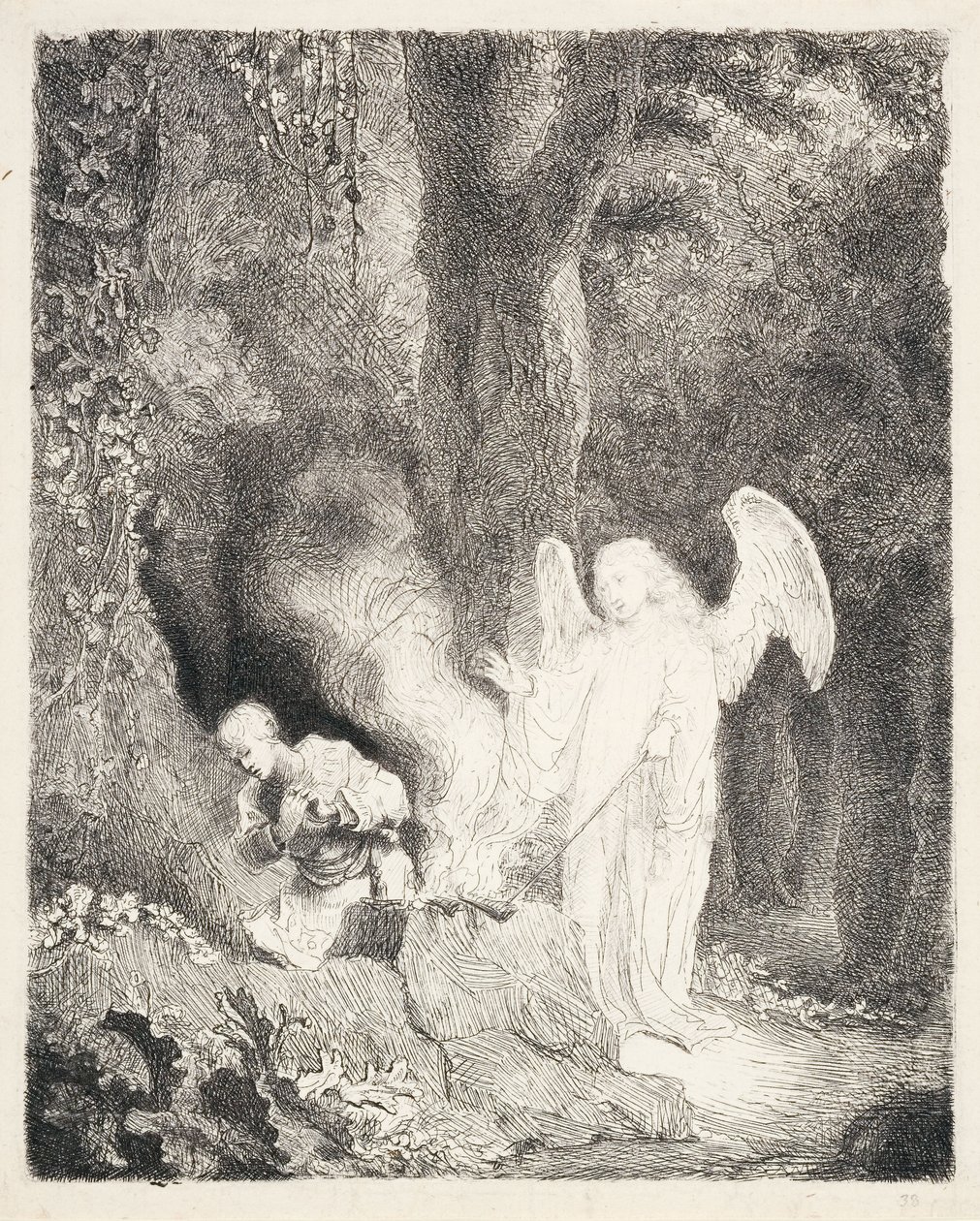 Sacrifício de Gideão, c.1642-43 de Ferdinand Bol