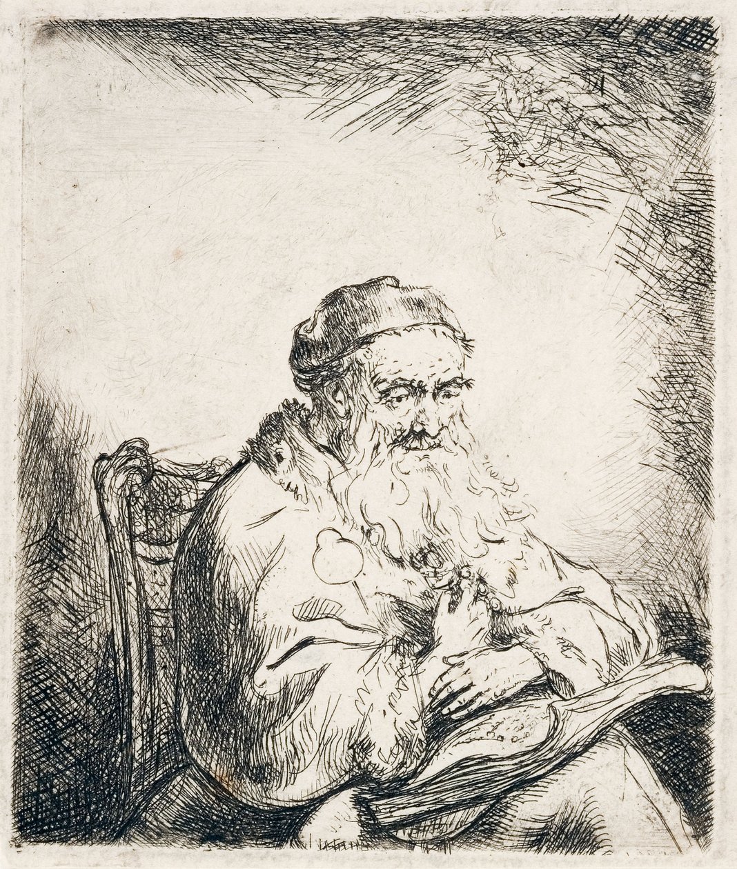 Homem com trevo, c.1635-40 de Ferdinand Bol