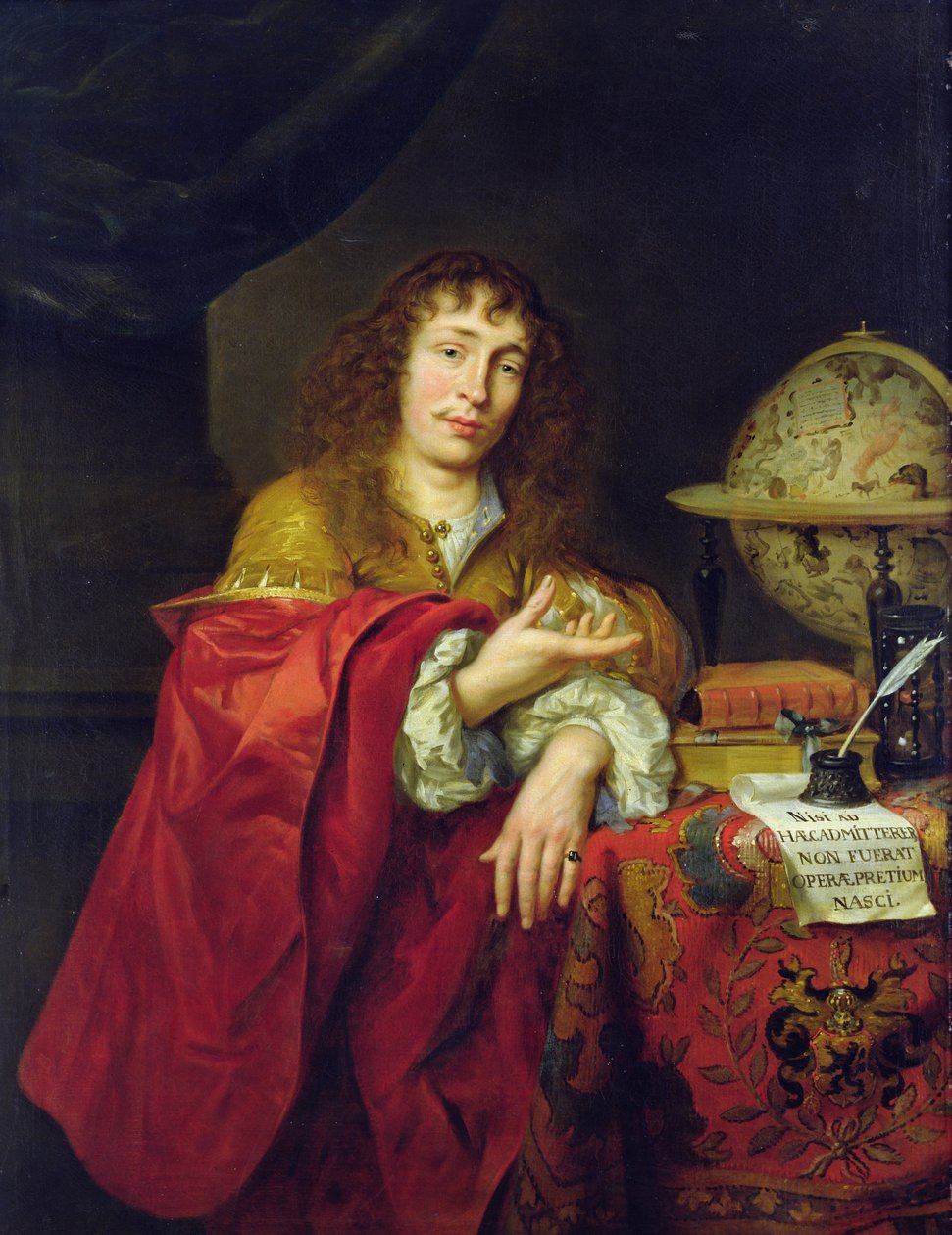 Retrato de um jovem estudioso da família Kerckring de Ferdinand Bol